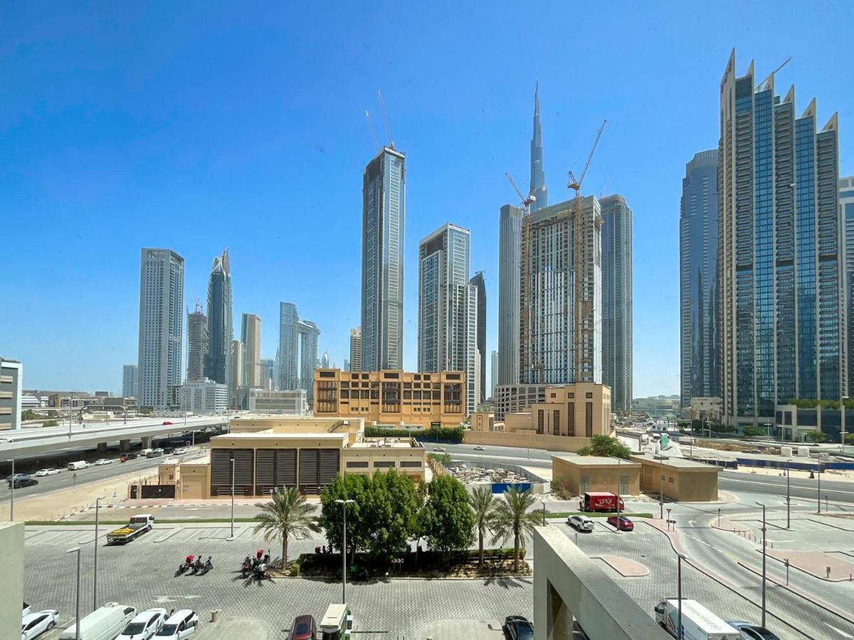 Higuests - Roomy Apt With Infinity Pool Close To Burj Khalifa 迪拜 外观 照片